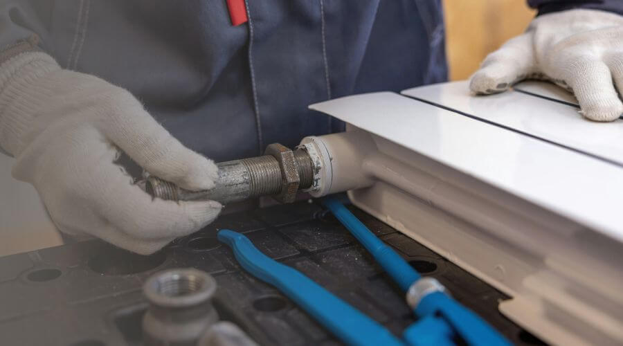 Professional water heater repair services in Industry, TX